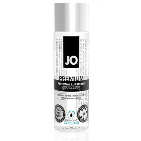 Охлаждающий лубрикант на силиконовой основе JO Personal Premium Lubricant Cooling - 60 мл.