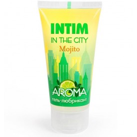 Увлажняющий лубрикант Intim Aroma с ароматом мохито - 60 гр.